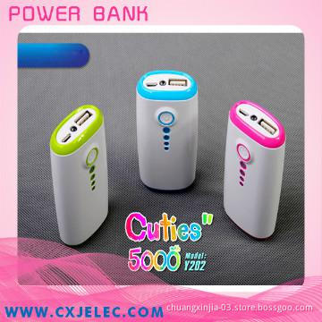 5200mah External emergency mobile power bank